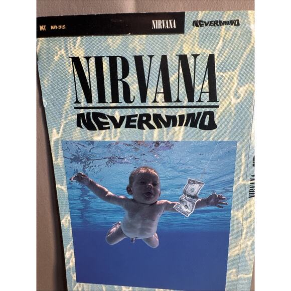 Nirvana Nevermind EMPTY *No Disc* CD Long Box ORIGINAL - Picture 2 of 5